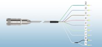 pH dissolved oxygen cable