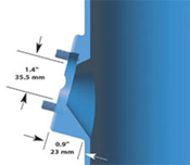 NovAseptic Sanitary Side Port
