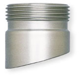 Chamfered 25mm Threaded Port